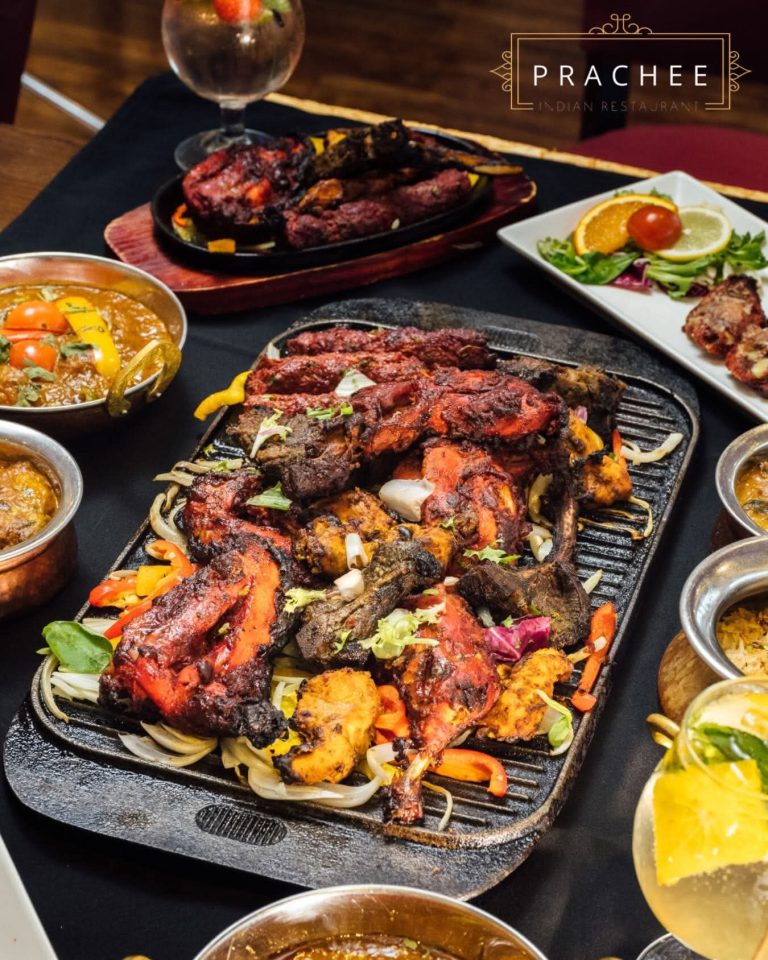 Mixed grill at Prachee Indian Restaurant in Chichester